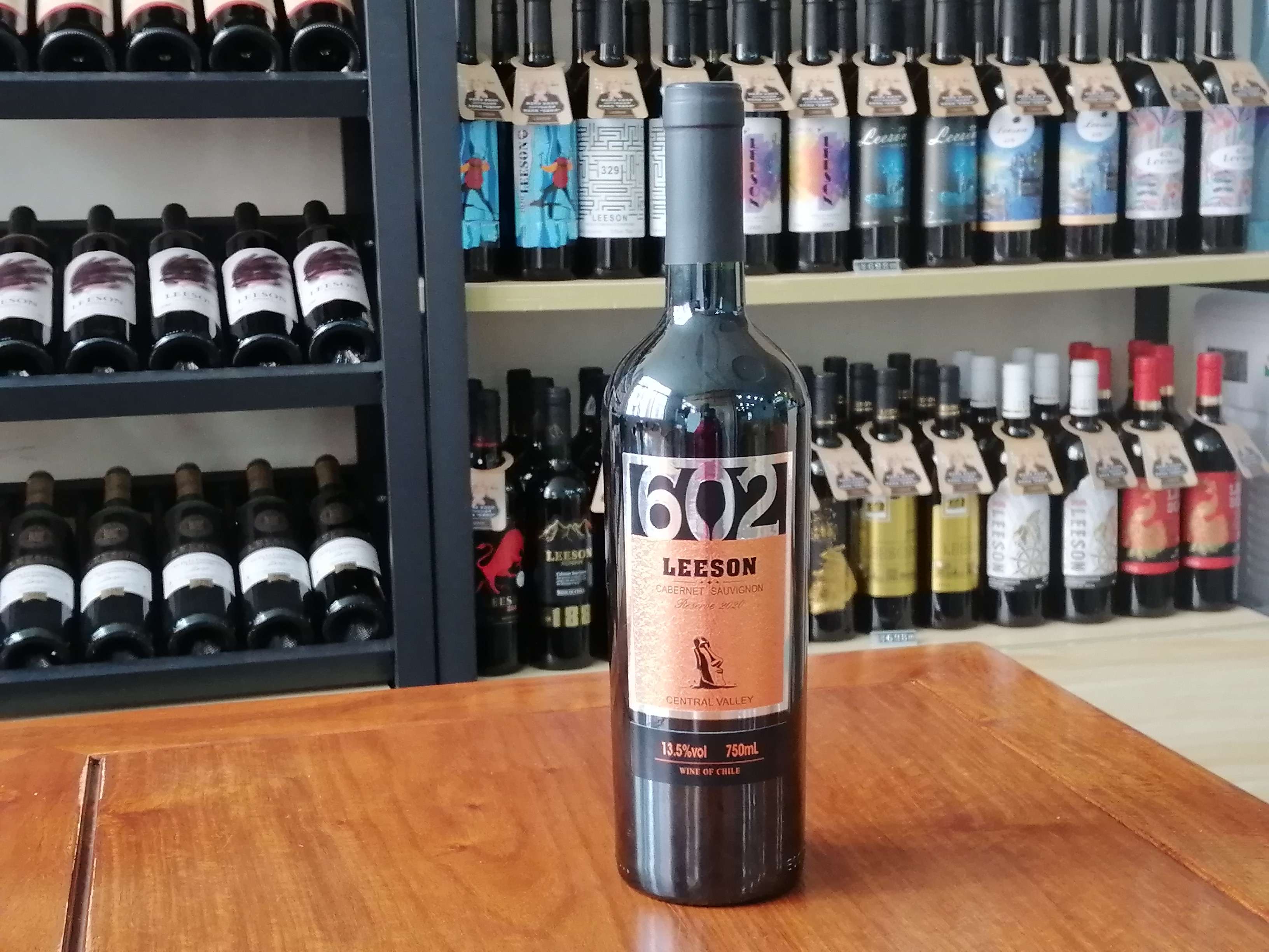雷盛红酒602智利赤霞珠干红葡萄酒