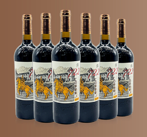 雷盛红酒722法国波尔多干型葡萄酒单瓶